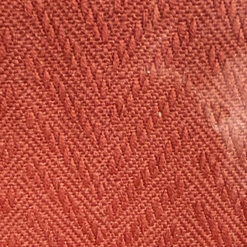 Ralph Lauren Home Basketweave Brick Red Tablecloth Oblong 70 x120 & 4 Napkin Set